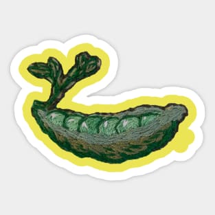 Peas Health Sticker